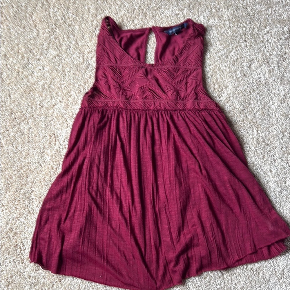 Burgundy Sleeveless top